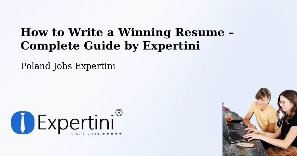 Resume Writing Guide for Job Seekers – Bełżec - Bełżec, Poland Jobs Expertini