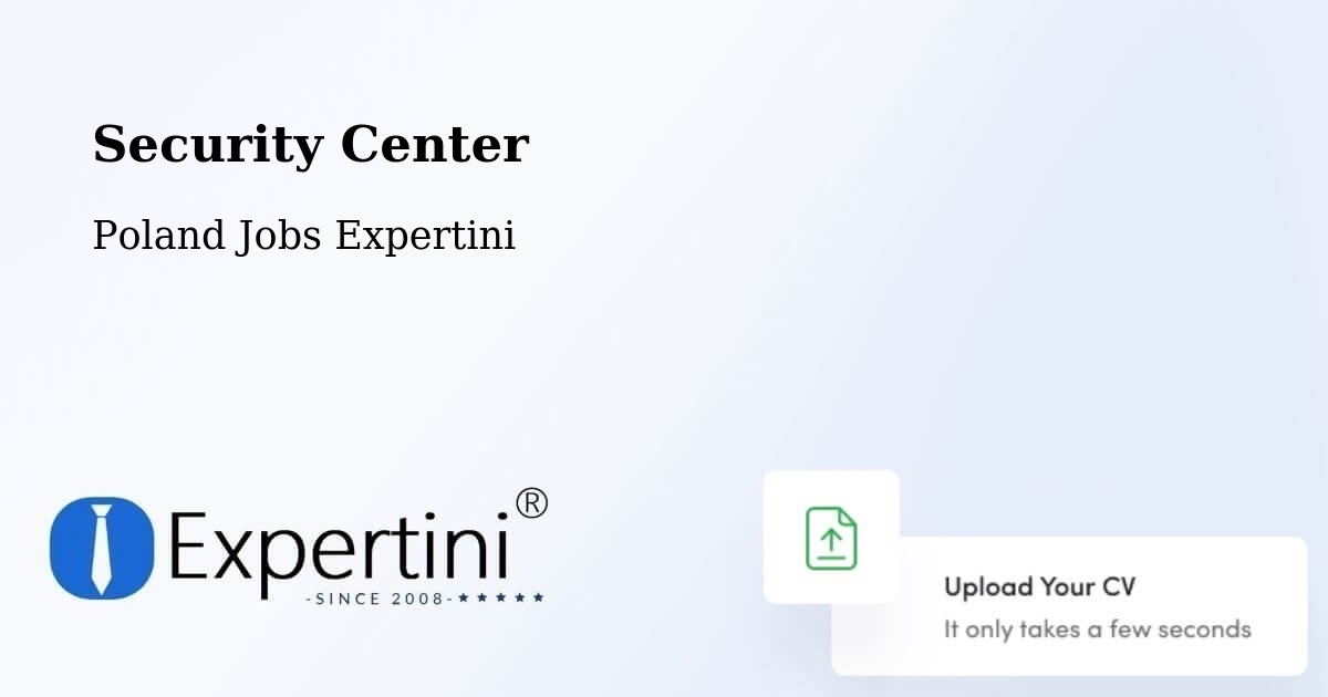 Security & Compliance – Bełżec - Poland Jobs Expertini